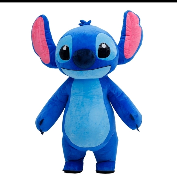 Inflatable Costume Stitch Plush Mascot Halloween Cosplay Funny Party Outfit - Picture 1 of 6